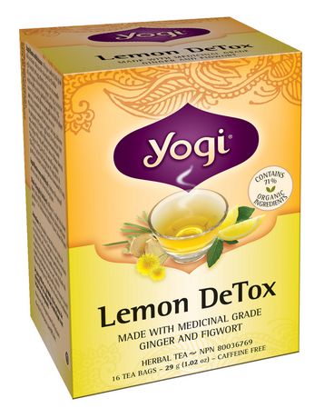 Yogi Organic Teas Lemon Detox Tea 16 tea bags