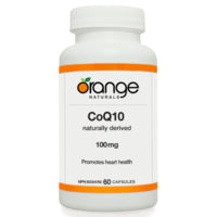 Orange Naturals CoQ10 100mg 60 v-caps