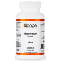 Orange Naturals Magnesium glycinate 180mg 60 vegicaps