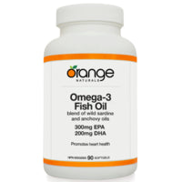 Orange Naturals Omega-3 Fish Oil 400/200mg softgel 90 softgels