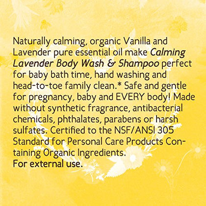 Earth Mama Calming Lavender Baby Wash 160 ml