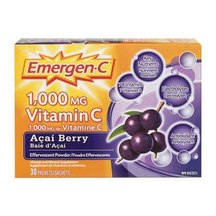 Emergen-C Emergen-C Acai Berry 30 singles/box
