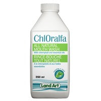 Land Art ChlOralfa Mouth Wash Mint 350 ml