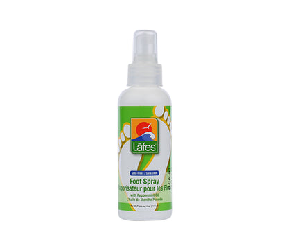 Lafe's Body Care Natural Foot Spray w/Peppermint 4 oz