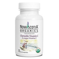 Nova Scotia Organics Vitamin C Chewable 30 Tablets