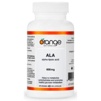 Orange Naturals ALA 600mg 45 vegicaps