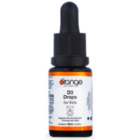 Orange Naturals D3 Drops 400IU (Kids), orange MCT 15 ml