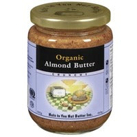Sale Org Almond Butter Crunchy 365g