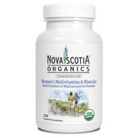 Nova Scotia Organics Women's Multivitamin & Minerals 120 Caplets