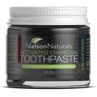 Nelson Naturals Activated Charcoal Peppermint 60ml 60ml