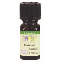 Aura Cacia Grapefruit, Certified Organic EO 7.4 ml