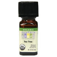 Aura Cacia Tea Tree Organic Essential Oil 7.4 ml