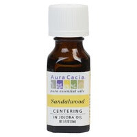 Aura Cacia Sandalwood with Jojoba Oil 15 ml