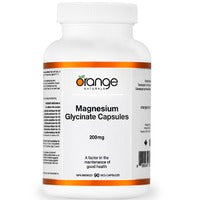 Orange Naturals Magnesium glycinate 200mg 90 vegicaps