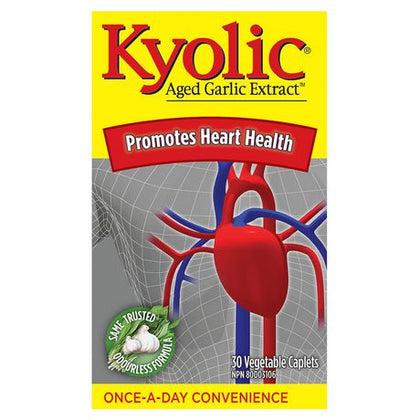 Kyolic Aged Garlic Extract Once A Day 30 veg caplets