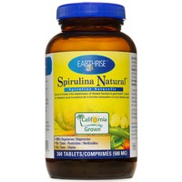 Earthrise Spirulina 500 mg Tablets 360 tabs