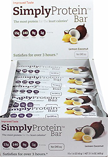 Simply Protein The Simply Bar Lemon Coconut 15 x 40g