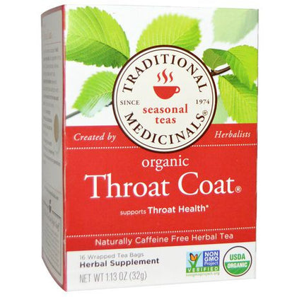 Traditional Medicinals Organic Throat Coat 20 bags