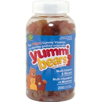 Hero Nutritionals Yummi Bears Multi Vitamin & Min 200 gummi bears