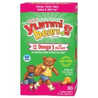 Hero Nutritionals Yummi Bears Omega 3,6,9 90 Count