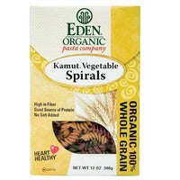 Sale Org Kamut Vegetable Spirals 340g