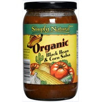 Sale Org Black Bean & Corn Salsa 470ml