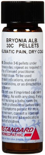 Hyland's Standard Homeopathic Bryonia Alba Single Remedy 30c -160 pellets