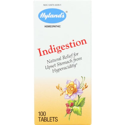 Hyland's Standard Homeopathic Indigestion Yellow Line 100 tabs