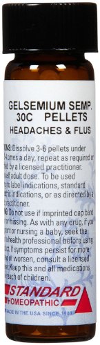Hyland's Standard Homeopathic Gelsemium Sempervires Single Remedy 30c -160 pellets