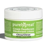 Purelygreat Cream Deodorant - Citrus for Men 50g
