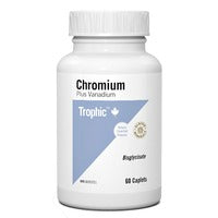 Trophic Chromium + Vanadium 60 Caplets