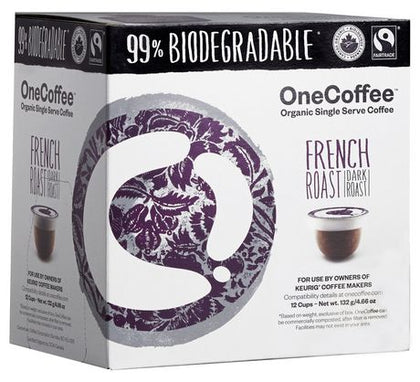 Sale Org French Roast Coffee 12pk