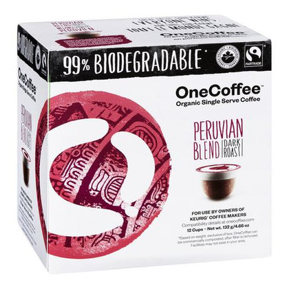 Sale Org Peruvian Dark Coffee 12pk