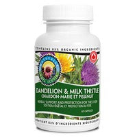 Nova Scotia Organics Milk Thistle Dandelion 60 Capsules