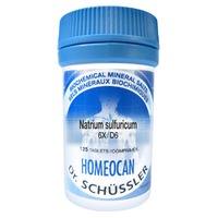 Homeocan Natrum Sulfuricum 6X 125 tab