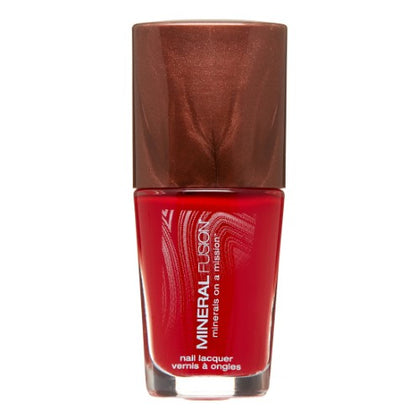 Mineral Fusion Nail Polish Fiery Lava .33oz
