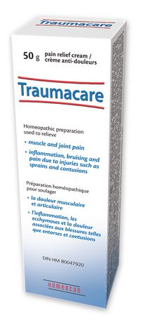Homeocan Traumacare Pain Relief Cream 50g tube