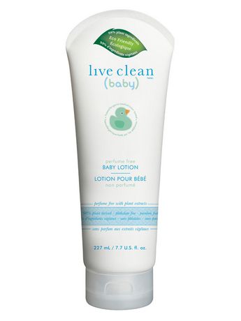 Live Clean Baby Perfume Free Lotion 227 ml