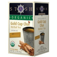 Sale Org Gold Cup Chai withTurmeric 18bg
