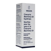 Weleda Cineraria D3 Eyedrops - Cataract 10 ml
