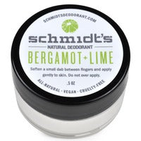 Schmidt’s Naturals Bergamot + Lime Deodorant 0.5 oz