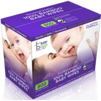 Boo Bamboo Baby Boo Wipes Box 800 Ct 10 x 80 un