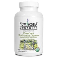 Nova Scotia Organics Women's 50+ Multi & Min 180 Caplets