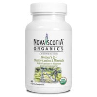 Nova Scotia Organics Women's 50+ Multi & Min 60 Caplets