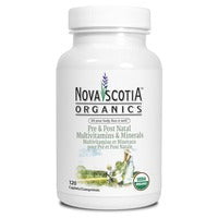 Nova Scotia Organics Pre & Post Natal Multi & Min 120 Caplets