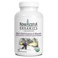 Nova Scotia Organics Men's Multivitamins & Minerals 180 Caplets