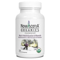 Nova Scotia Organics Men's Multivitamins & Minerals 120 Caplets