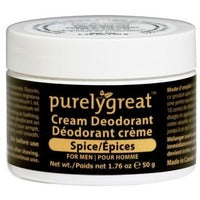 Purelygreat Cream Deodorant - Spice 50g