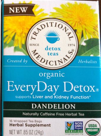 Traditional Medicinals Organic Everyday Detox Dandelion 20 bags