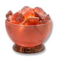 Heartfeltliving Hcsalt Bowl Lamp Salt Round